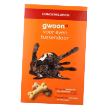 g'woon hond mini kluiven of mergkoekjes